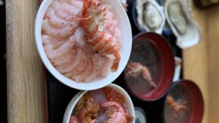 羽幌町甘えび丼